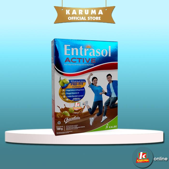Gambar ENTRASOL ACTIVE PRO-FIT 160Gr RASA MOCHACINO & CHOCOLATE UNTUK 19-50TH - COKELAT dari karumaswalayan undefined Tokopedia