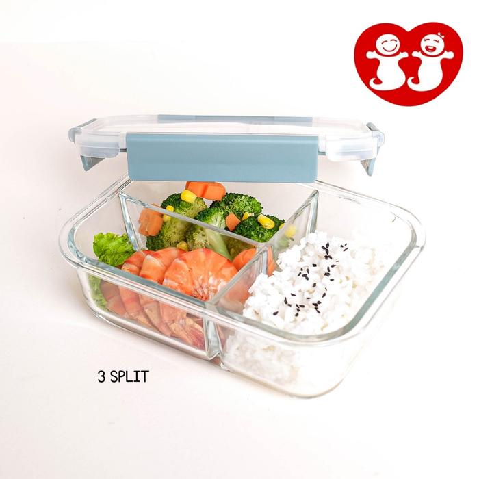 Gambar Little Dimple Split Lunch Box - Ecer 1Pcs - 3 Split, Pink dari joelandjanice undefined Tokopedia