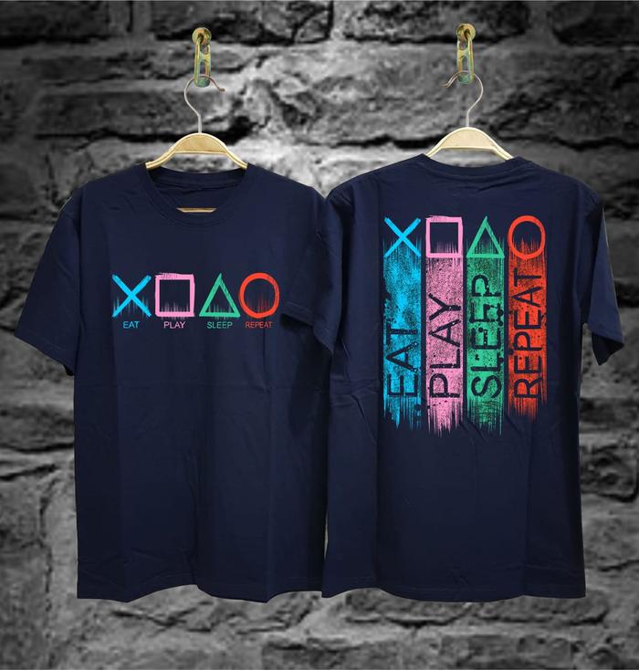 Gambar Kaos Playstation 01 - Kaos T- SHIRT Terbaru-Baju Distro-Kaos Harian - Gambar1, M dari JF Clothes undefined Tokopedia