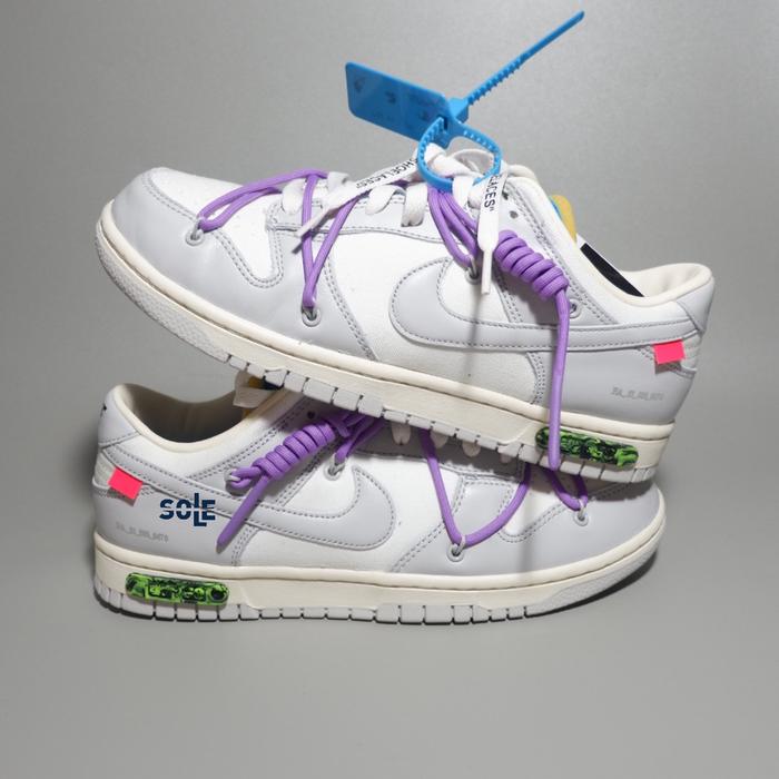 Sepatu Off White 2021 Nike Nike Dunk Low X Off White The 50 Lot