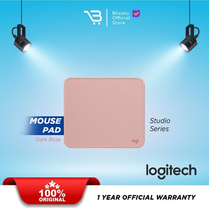 Gambar Logitech Mouse Pad Studio Series Soft MousePad - ROSE dari Blisatu.id undefined Tokopedia