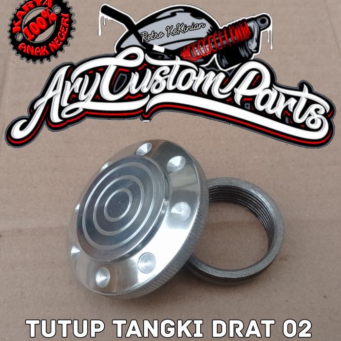 Gambar Tutup tangki custom cb 100 cb 125 gl 100 japstyle caferacer d - model Drat dari Ary Custom Parts Cikarang undefined Tokopedia