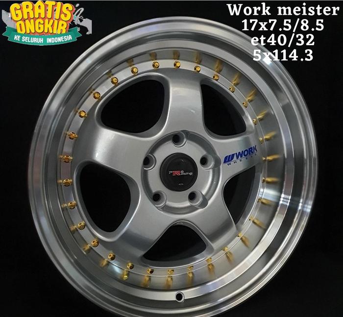Gambar velg celong ring 17 WOEK MEISTER pcd 5x114,3 velg mobil racing r17 dari YELLOW FLAG SEMARANG undefined Tokopedia