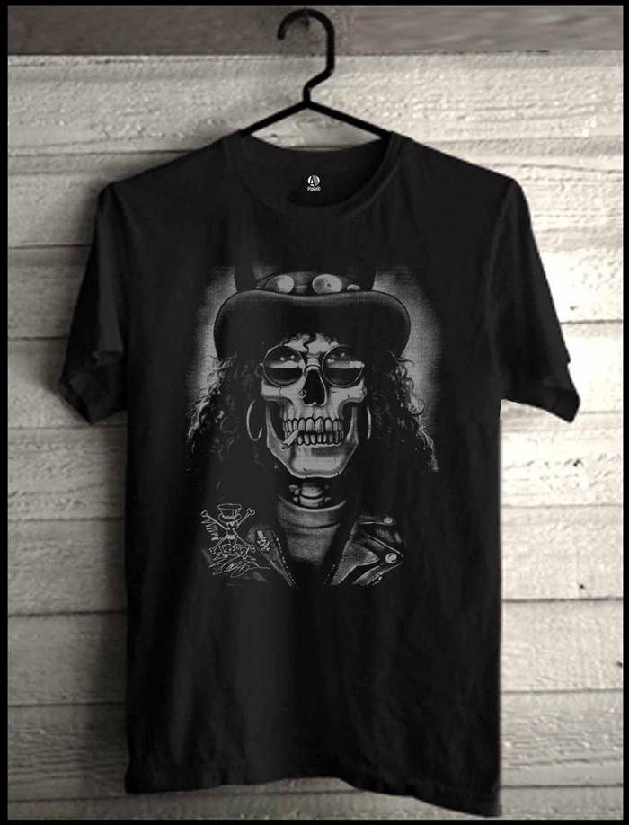 Gambar Kaos Guns N Roses,GNR,Tour Musik Clothing Konser Pria Wanita Distro - Hitam, M dari T shirt - Kaos Clothing Original undefined Tokopedia