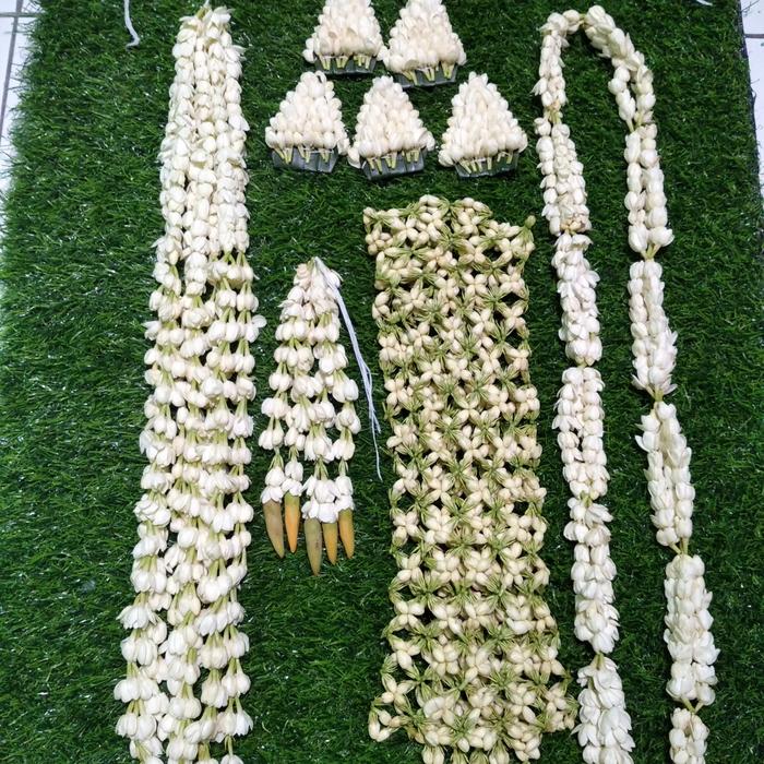 Gambar Roncean pengantin adat sunda melati fresh - Tanpa keris dari Melly_florist undefined Tokopedia