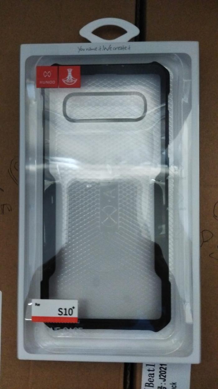 Gambar XUNDD ORIGINAL Samsung Galaxy S10+ S10 Plus Soft Hard Case Hybrid - CLEAR LISTBLACK, SAMSUNG S10 dari pastioriginalasli undefined Tokopedia
