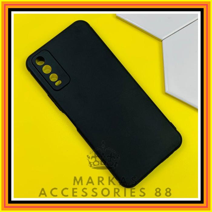 Gambar VIVO Y20s / Y20s (G) / Y12s MACARON LIST CASE ORIGINAL CAFELE COVER - Hitam, Y20s dari Markas acc 88 undefined Tokopedia