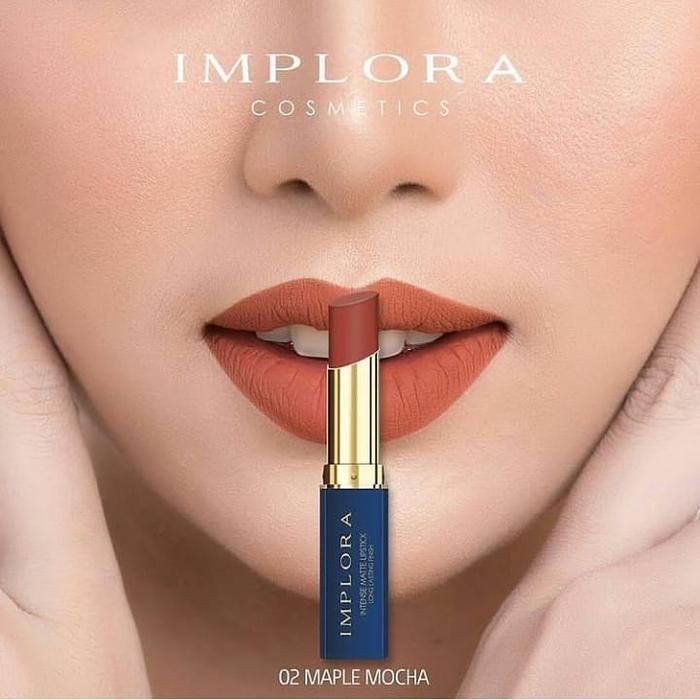 Gambar Implora Intense Matte Lipstick Long Lasting Finish - 01 Cherry Crush dari SOVI BEAUTY SHOP undefined 5 Tokopedia