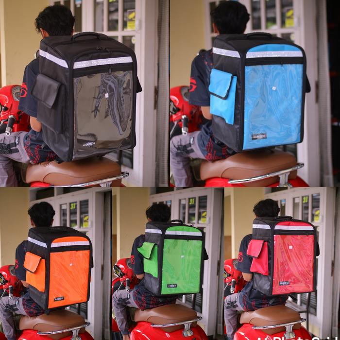 Gambar TAS KIRIM BARANG Tas Delivery Ransel Jumbo Tas Kurir Ransel dari RETROPICKERS undefined Tokopedia