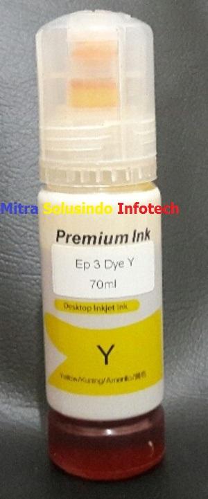 Gambar Premium Refill Ink 003 - Tinta Dye Epson Botolan - Printer L1110 L3110 - Kuning dari Smart Ink undefined Tokopedia