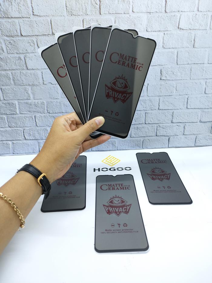 Gambar Tempered Glass Ceramic Spy Matte VIVO Y21 Y21S Y53S Y71 X50 X60 PRO - VIVO Y71 dari ASolution undefined 4 Tokopedia