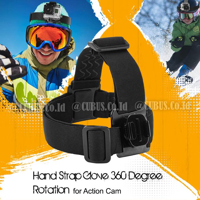 Gambar Head Strap 360 Degree Rotation For Action Camera,GoPro,insta360,Brica - Type A dari CUBUS.CO.ID Kota Administrasi Jakarta Utara Tokopedia