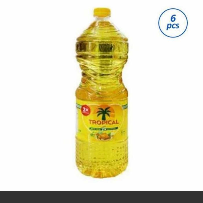 Gambar Minyak goreng Tropical botol 2 Liter [ 1 Krat isi 6 botol ] Murah dari Warung kompleks undefined Tokopedia