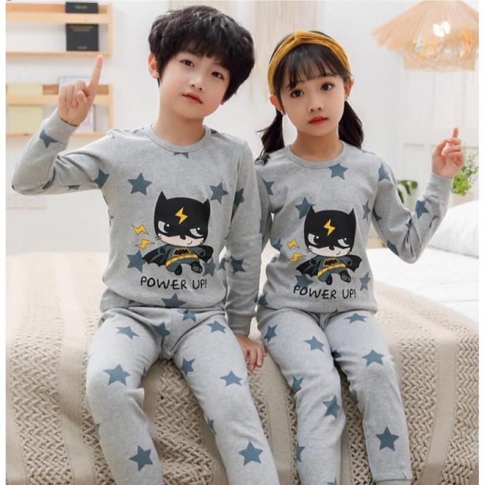 Gambar Piyama anak -Baju tidur anak-setelan anak panjang-baju celana panjang - KUCING MUSANG, XL dari multi_trendy undefined 3 Tokopedia