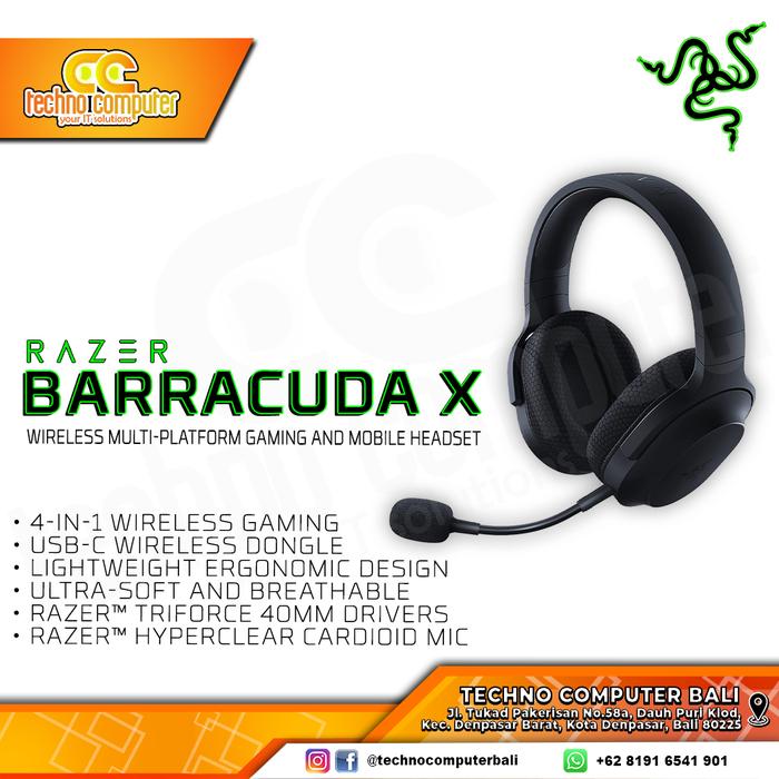 Gambar HEADSET Razer Barracuda X Wireless Multi-Platform Gaming and Mobile HS dari Techno Computer Bali undefined Tokopedia