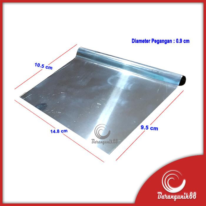 Gambar Scraper Adonan Stainless Steel Kue Pemotong Adonan Roti Dough Cutter - Varian B dari BarangUnik88 undefined Tokopedia