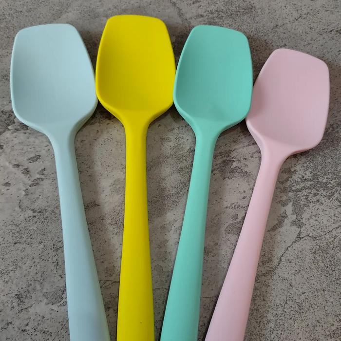 Gambar spatula sendok warna pastel tahan panas dari dambishopp undefined Tokopedia
