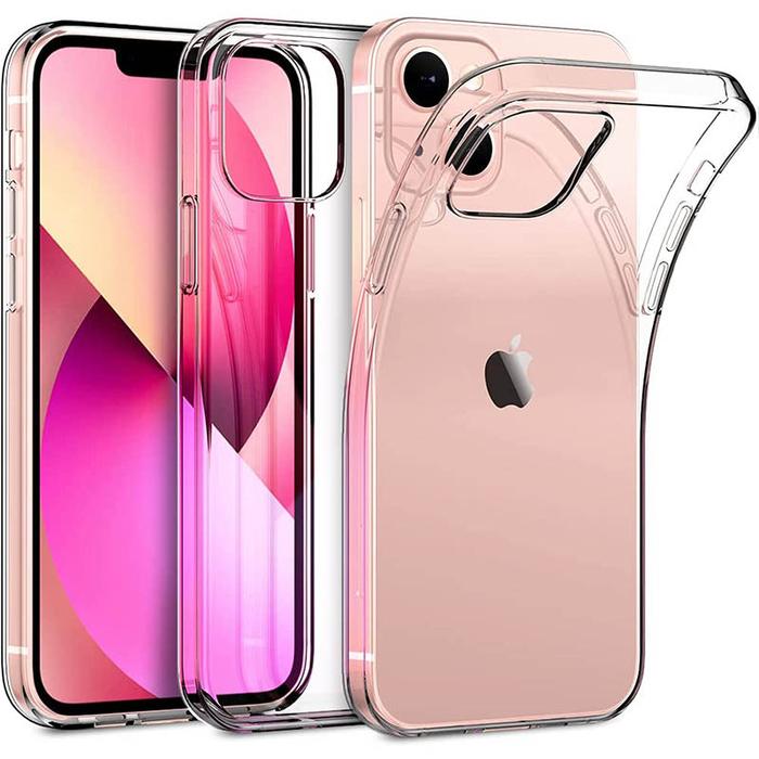 Gambar Slim TPU Case iPhone 13 6.1 - Full Clear Soft Bening Cover Casing Fit dari Logay Acc undefined Tokopedia
