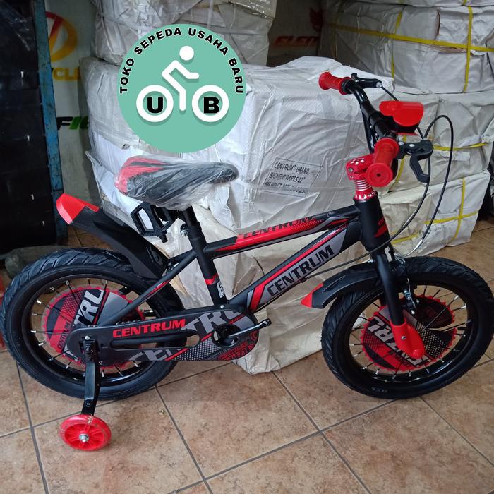 Gambar sepeda anak bmx 18 inch centrum - Merah dari USAHA BARU SEPEDA undefined Tokopedia