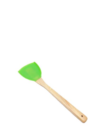 Gambar SILICONE SPATULA ULTIMATE 35 CM - SLIM HANDLE - Hijau dari Cookshabit undefined Tokopedia