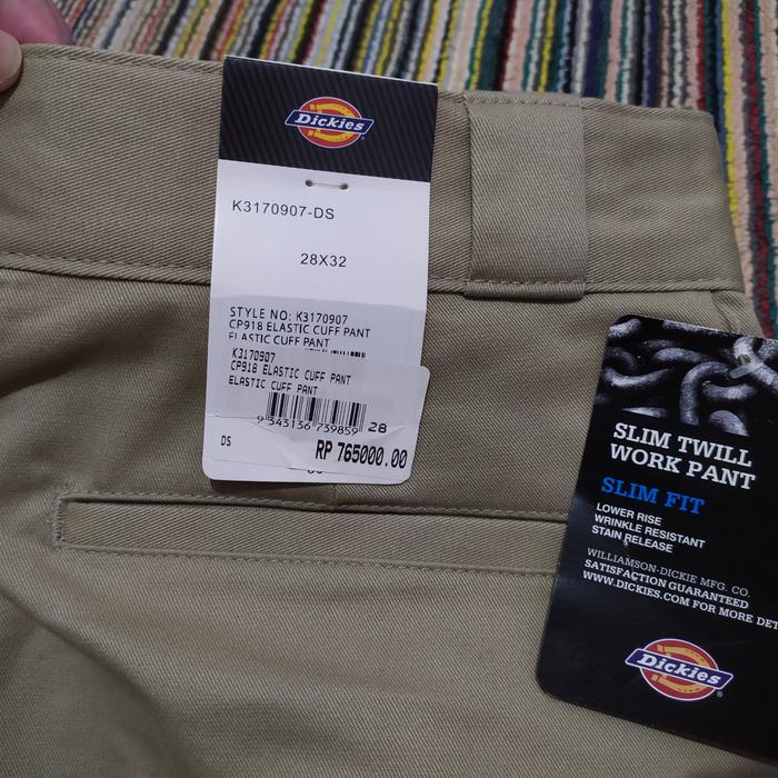 CP918 Elastic Cuff Pant size 
