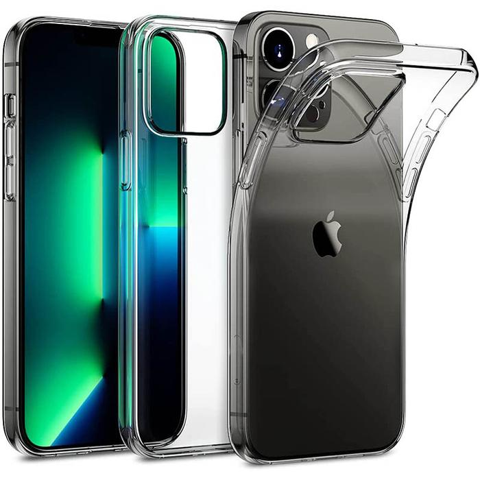 Gambar Slim TPU Case iPhone 13 Pro Max 6.7 - Full Clear Soft Bening Cover Fit dari Logay Acc undefined Tokopedia
