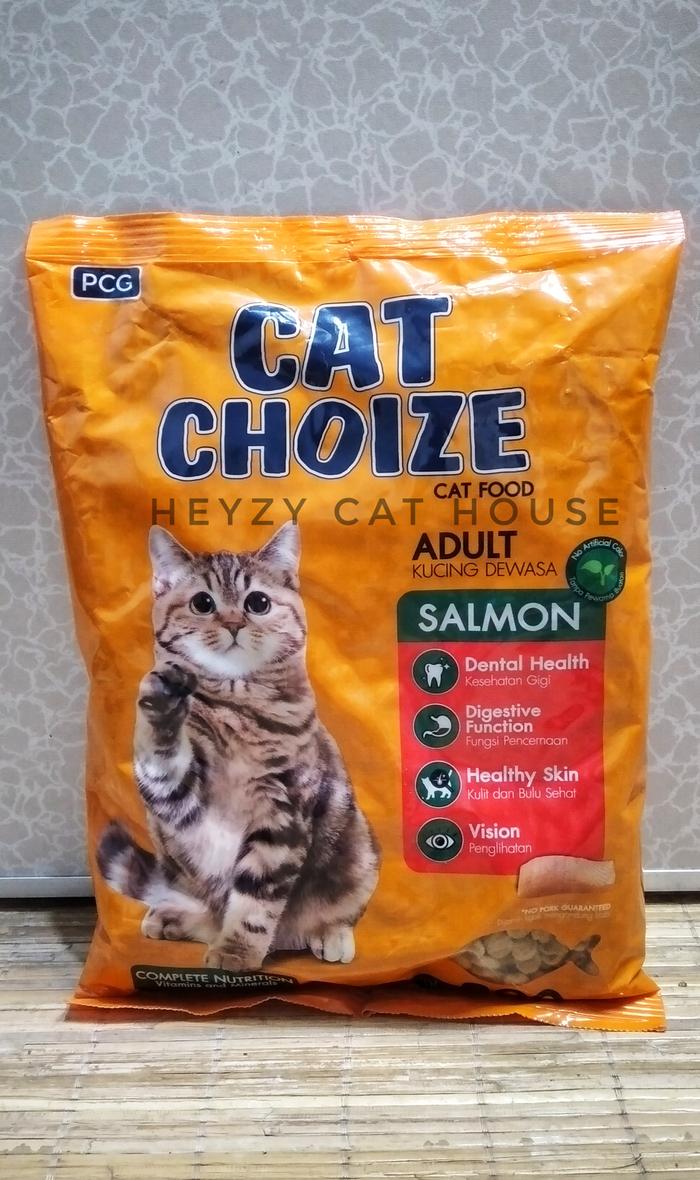 Gambar Cat Choize Cat Food - Makanan Kucing - Salmon dari heyjualan undefined Tokopedia