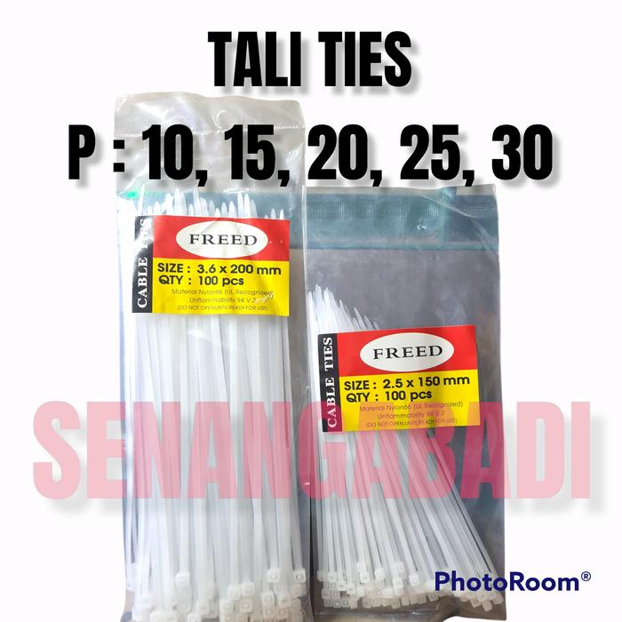 Gambar TALI TIES/ TALI PEMBUNGKUS MAKANAN - 2,5 x 20 dari Berkat Abadi Elektronik undefined Tokopedia