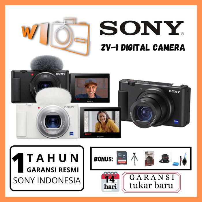 Jual KAMERA SONY ZV-1 Digital Compact Camera Sony ZV1 Vlogging