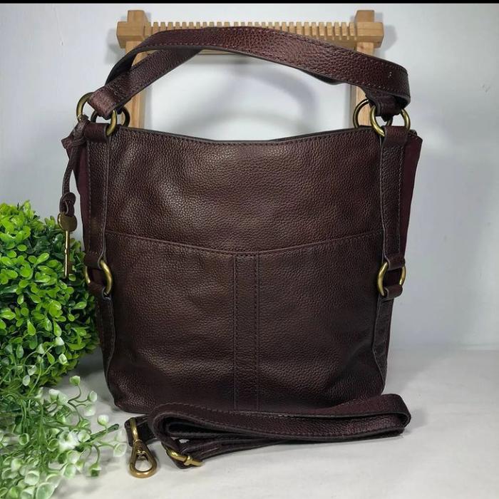 Jual Fossil Sam Shopper Claret Red Kota Bekasi