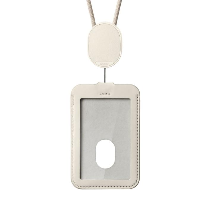 Gambar Name Tag ID Card Holder with Landyard Orbitkey - Stone dari Piggie.shop undefined Tokopedia