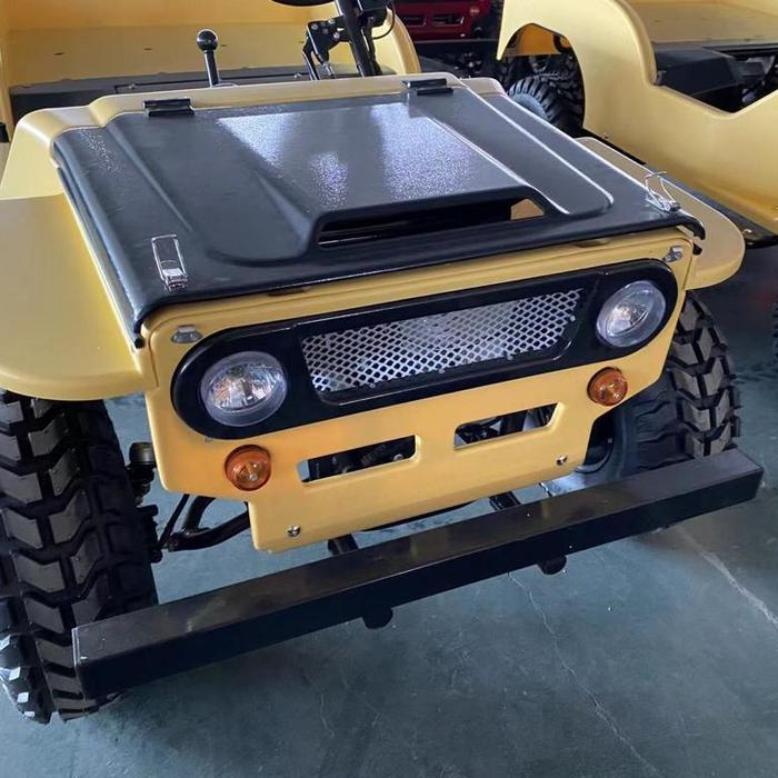 Gambar Mobil Mini Jeep 150cc Mini Willys 150cc Jeep Mini 150cc Mesin 4Tak - Kuning dari Mini Pocket Motor Sparepart undefined Tokopedia