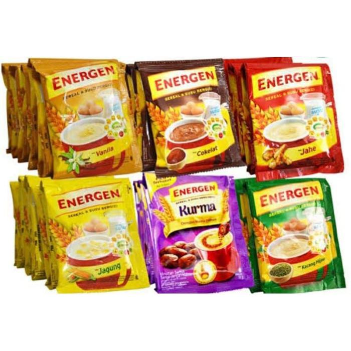 Gambar Energen Susu Sereal isi 10 sachet - Jahe dari Grosir Plastik dan Bahan Kue undefined Tokopedia