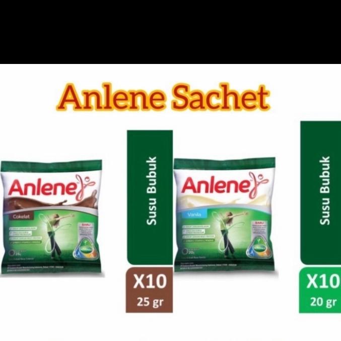 Gambar susu anlene sachet - Vanila dari tika bintang shop undefined Tokopedia