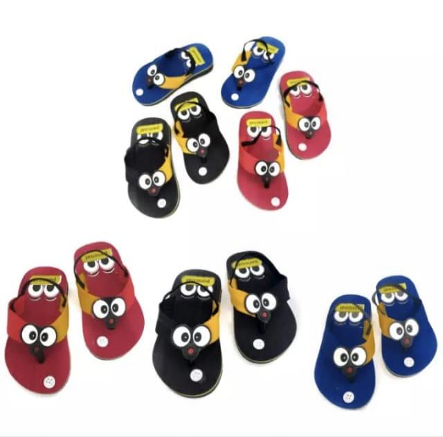 Gambar Sandal Anak Laki-Laki Perempuan Motif Pancoat Lucu Murah - Biru, 21 dari RumaishaShoes undefined Tokopedia