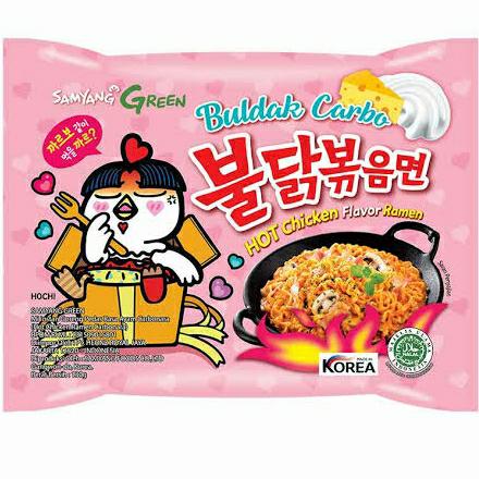 Gambar [Logo HALAL] Samyang Stew Nuclear Mala Curry Jjajang Carbo Ramen Korea - Carbonara dari Gravels Store undefined Tokopedia