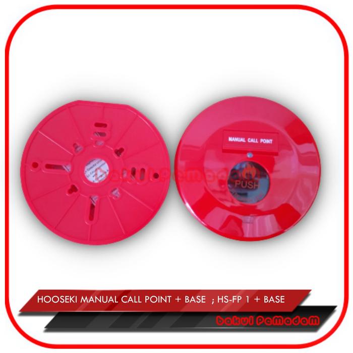 Gambar Hooseki Manual Push Button + Base / Tombol Fire Alarm - + base dari bakulpemadam undefined Tokopedia