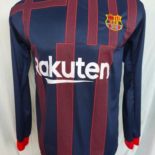 Gambar kumpulan jersey bola lengan panjang / baju bola futsal dewasa remaja - Navy dari Toko CiLian undefined Tokopedia