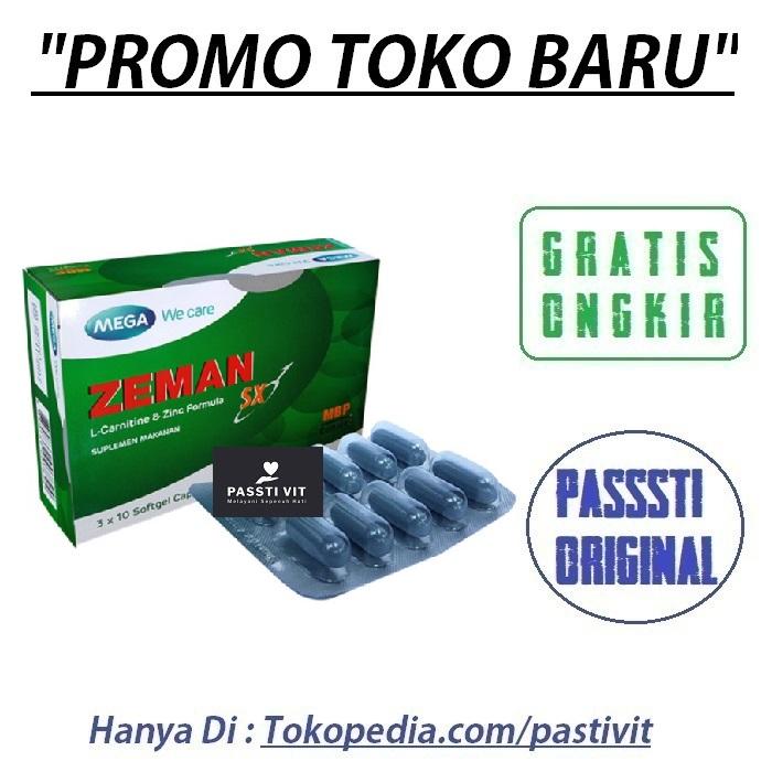 Gambar Zeman SX L-Carnitine Zinc Formula Suplemen Peningkat Stamina Pria Men dari PASSSTI VITS undefined Tokopedia
