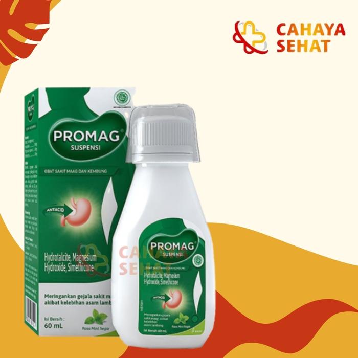 Gambar PROMAG SUSPENSI 60 ML dari CAHAYA SEHAT 1 undefined Tokopedia