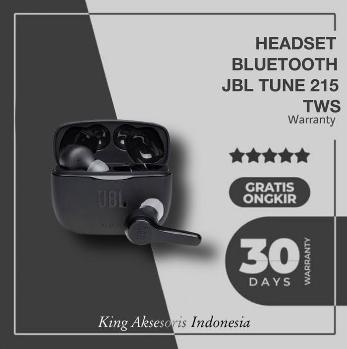 Jual HEADSET BLUETOOTH JBL TUNE 215 TWS WIRELESS EARBUDS EARPHONE PURE BASS  - Putih - Jakarta Barat - King Aksesoris Indonesia | Tokopedia