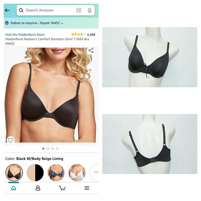 MAIDENFORM MINIMIZER BRA SIZE 32BCD 