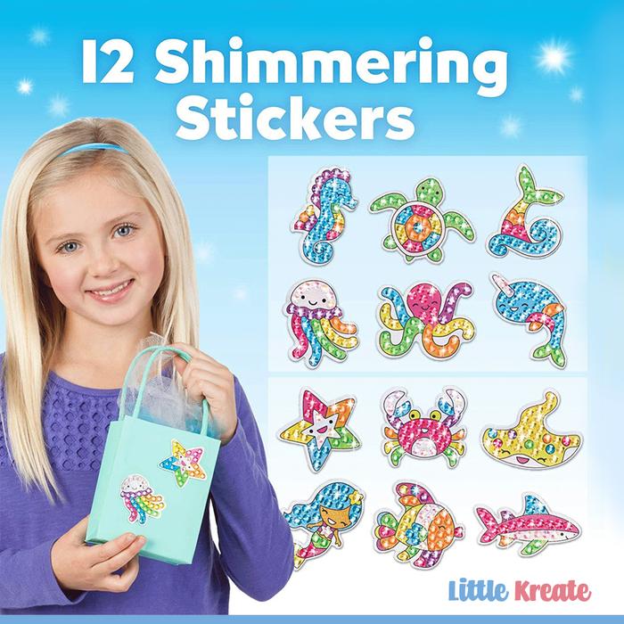 Gambar Big Gem Diamond Painting Stickers - Mainan Edukasi - DIY Prakarya - Sea Friends dari Little Kreate undefined Tokopedia