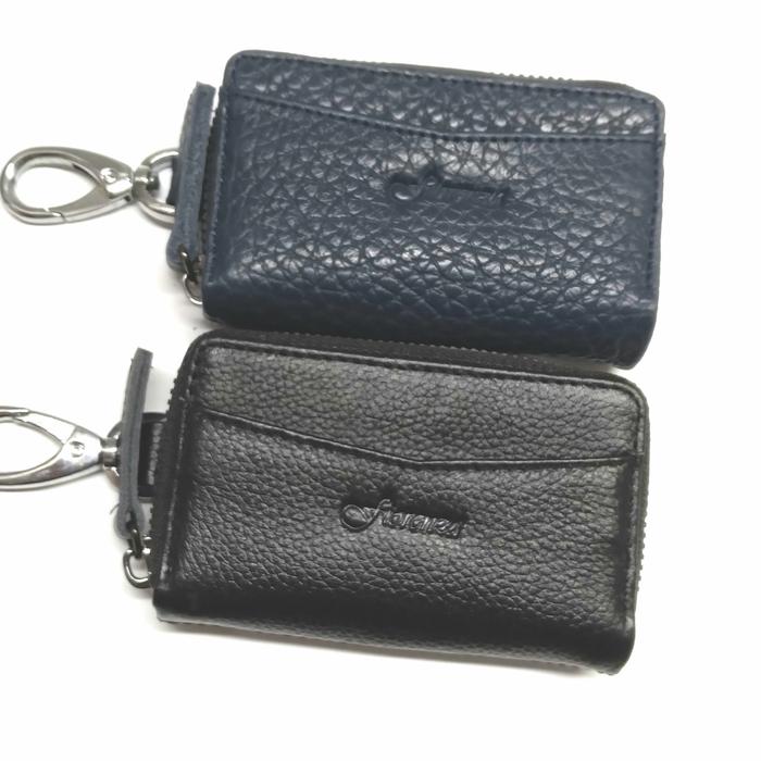 Gambar dompet stnk gantungan kunci kulit fiorenza travis 778L genuine leather - Hitam dari Fiorenza Bags undefined Tokopedia