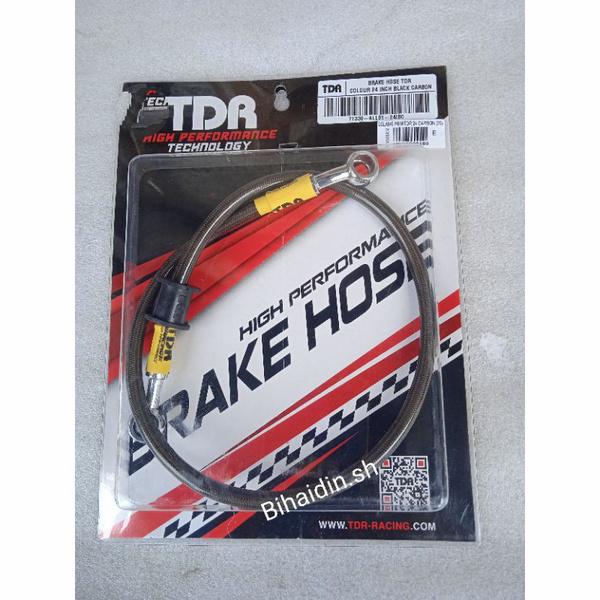 Gambar selang rem belakang tdr 24inch 60cm satria 2tak/fu,gsx,ninja r/rr/ 250 - black carbon, 24inch, 60cm dari bihaidin sh undefined 5 Tokopedia