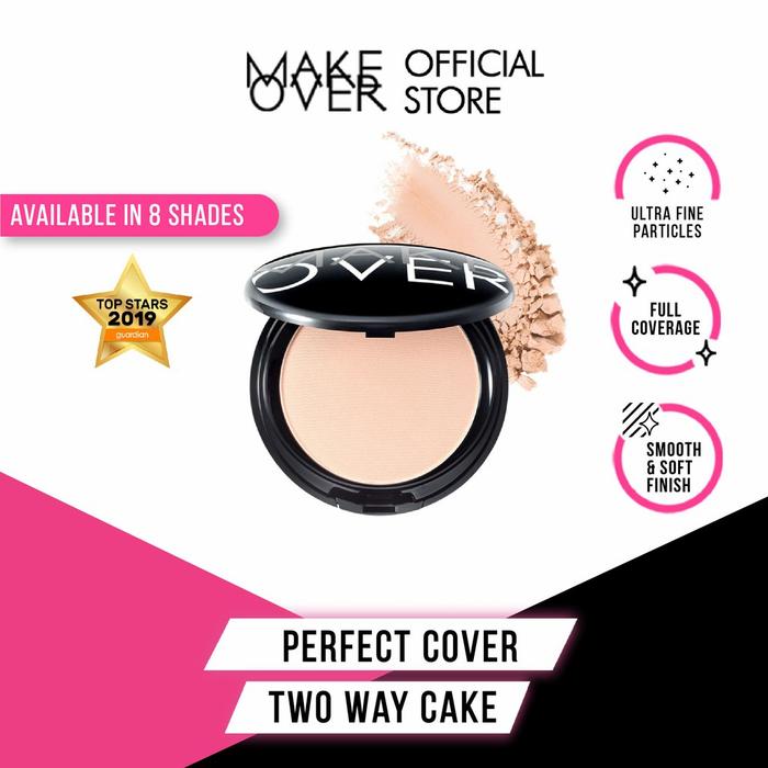 Gambar MAKE OVER Perfect Cover Two Way Cake 12 g - Bedak Padat - 04 Desert dari Raffaby Secret undefined Tokopedia