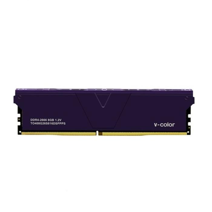 Memory / RAM v-color DDR4 SKYWALKER PLUS 8GB 1x8GB 2666MHz CL16 Memory / RAM v-color DDR4 SKYWALKER PLUS 8GB 1x8GB 2666MHz CL16
