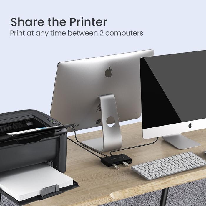 C-enter Interruttore USB Per 1 Dispositivo USB Su 2 PC - Foto 7