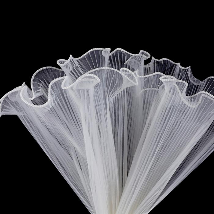 Gambar 1PACK Tile Kain Gelombang - Tile Wave - Bahan Buket Bunga Tile009 - Putih dari Onemarketindo undefined Tokopedia