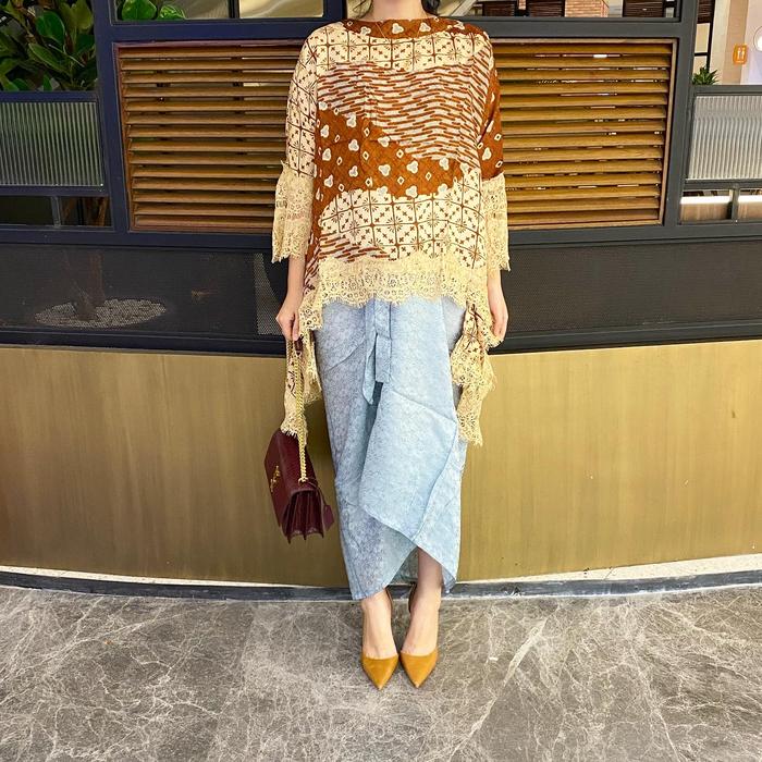 Gambar Gumaya set/ Setelan batik wanita - Jumput CR dari LAUSBOUTIQUE Kota Administrasi Jakarta Utara Tokopedia